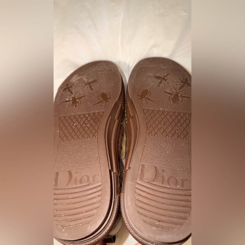 Dior B23 Oblique High-Top Sneakers – Brown/Beige Monogram - Picture 14 of 14